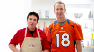 Papa John Schnatter & Peyton Manning