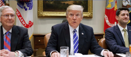 President Trump and Republican Leadership - Article: Impeachment
